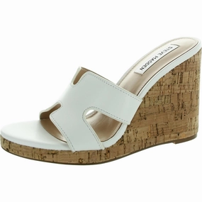 Mayson Womens Solid Leather Wedge Sandals Womens Flat Sandals clearance
