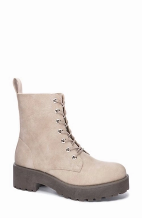 Mazzy Buck Boots In Natural Affordable Womens Boots online