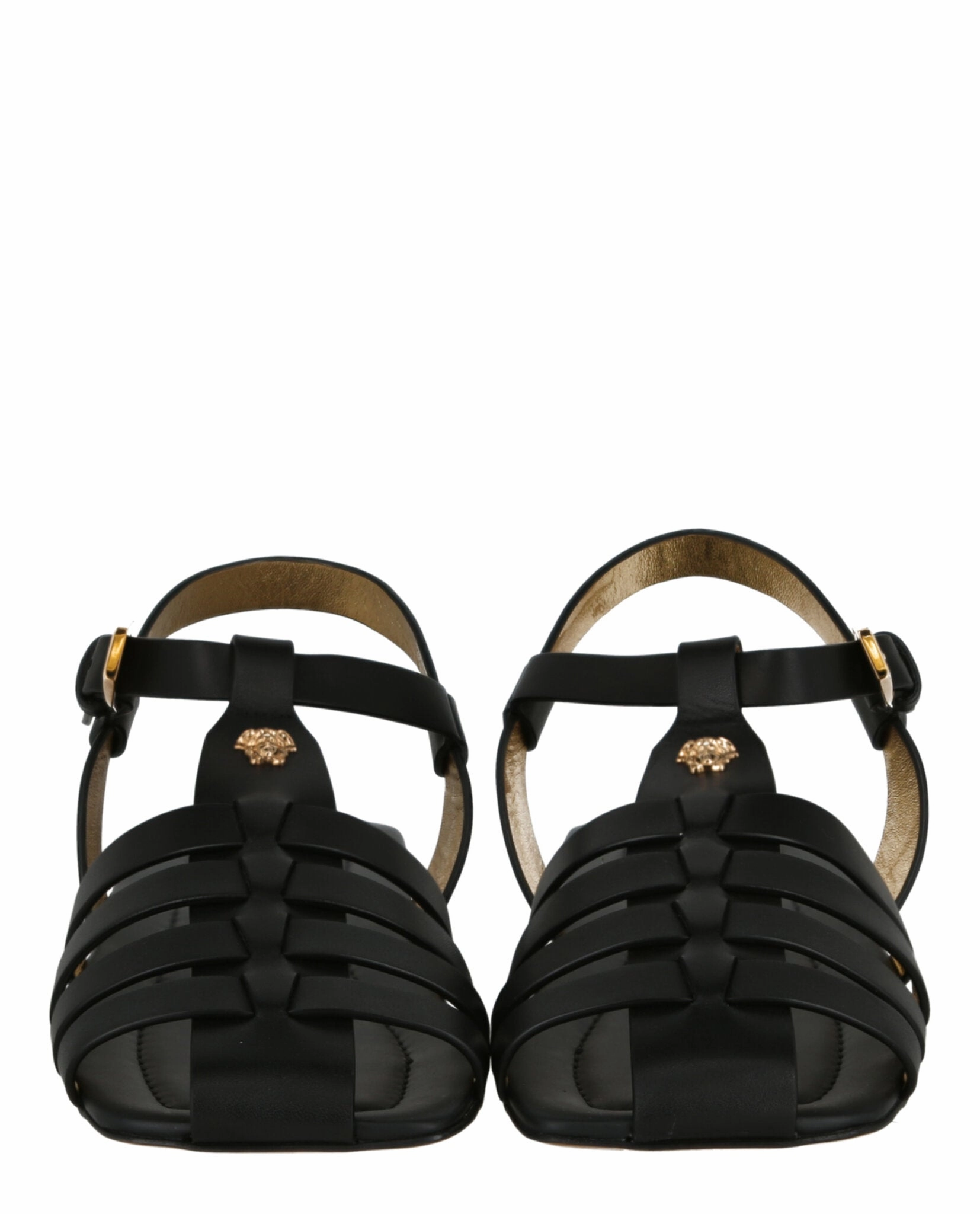 Medusa Leather Fisherman Sandals