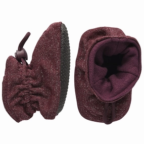 MELTON Bordeaux Glitter tekstil hjemmesko House Slippers for Kids on sale