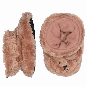 MELTON Burlwood Bear fluffy hjemmesko House Slippers for Kids on sale
