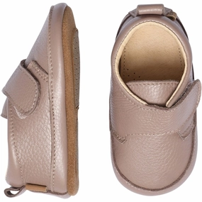 MELTON Leather Slippers Luxury Fawn House Slippers for Kids on sale
