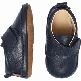 MELTON Leather Slippers Luxury Marine House Slippers for Kids on sale