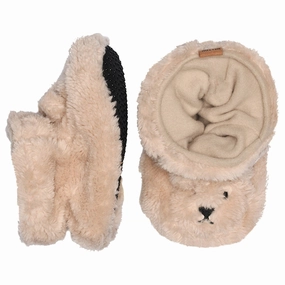 MELTON Mojave Dessert Bear fluffy hjemmesko House Slippers for Kids on sale