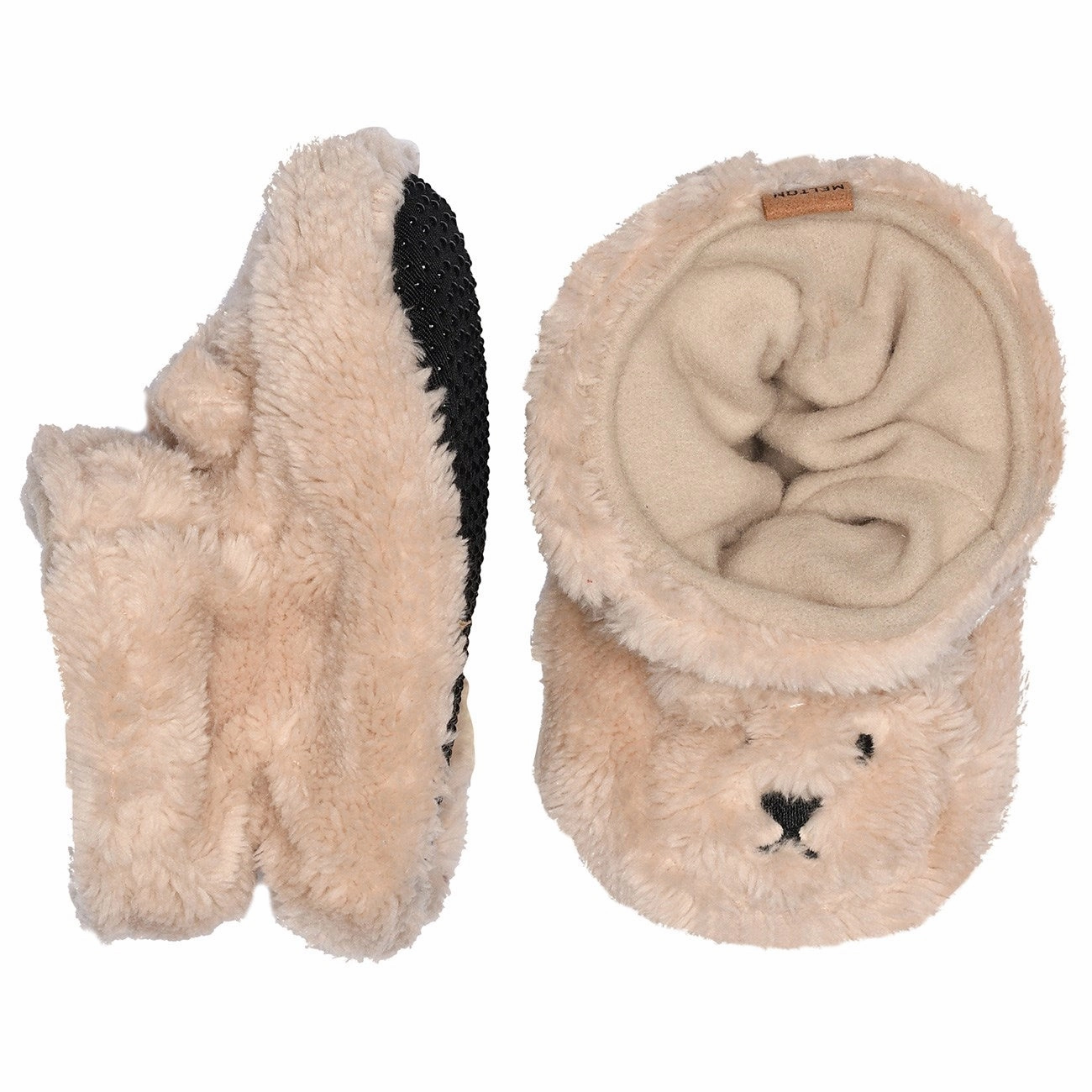 MELTON Mojave Dessert Bear fluffy hjemmesko House Slippers for Kids on sale