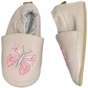 MELTON Oxford Tan Papillon leather slippers House Slippers for Kids on sale
