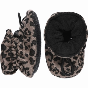 MELTON Textile Slippers Leopard Leafless Tree House Slippers for Kids on sale