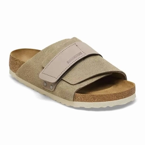 Men Kyoto Sandal In Taupe Discount Mens Beach Sandals