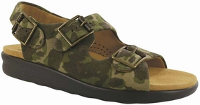Men's Bravo Heel Strap Sandal In Camo Discount Mens Beach Sandals