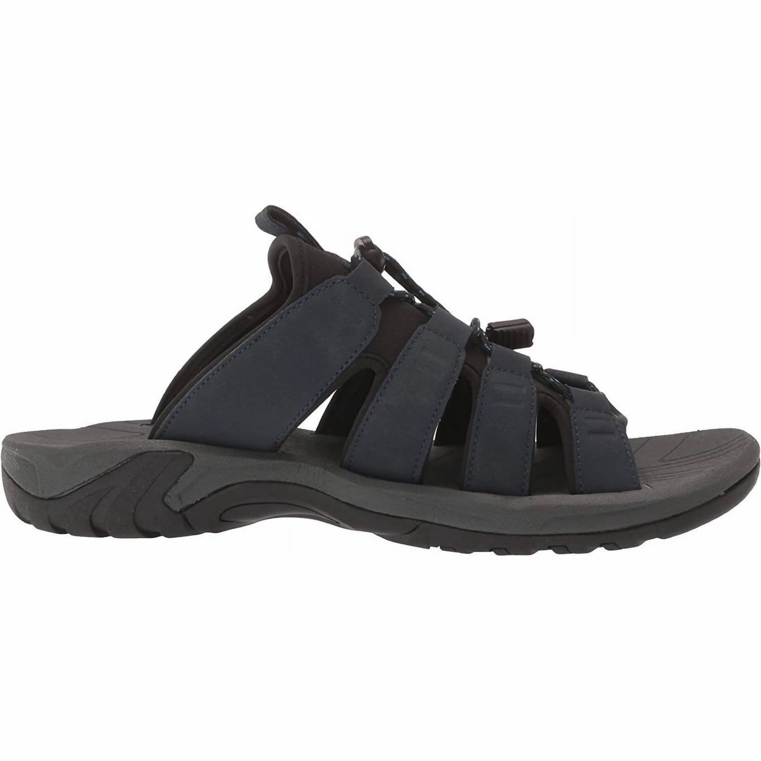 Men's Byron Bungee Slide Sandal In Navy