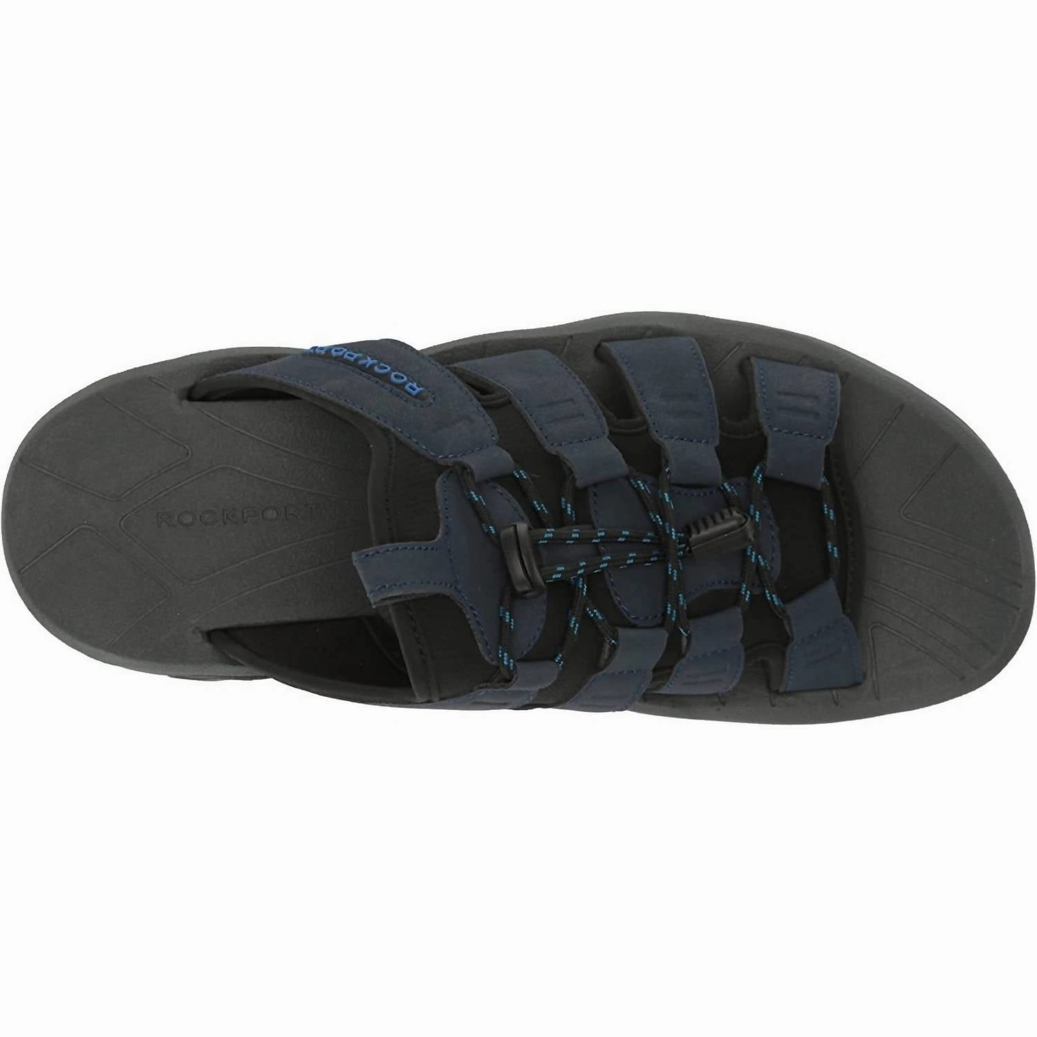 Men's Byron Bungee Slide Sandal In Navy