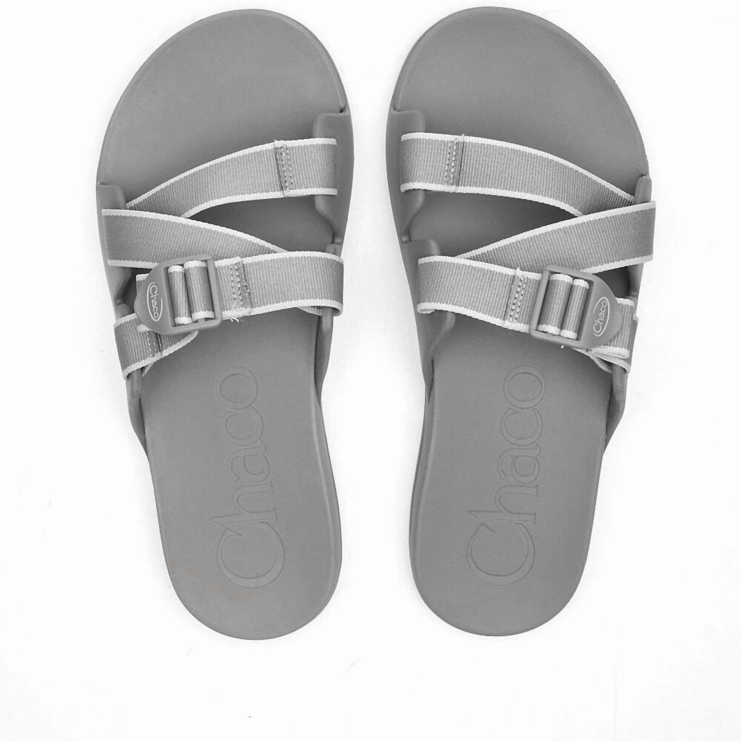 Men's Chillos Slide Sandal In Outskirt Gray