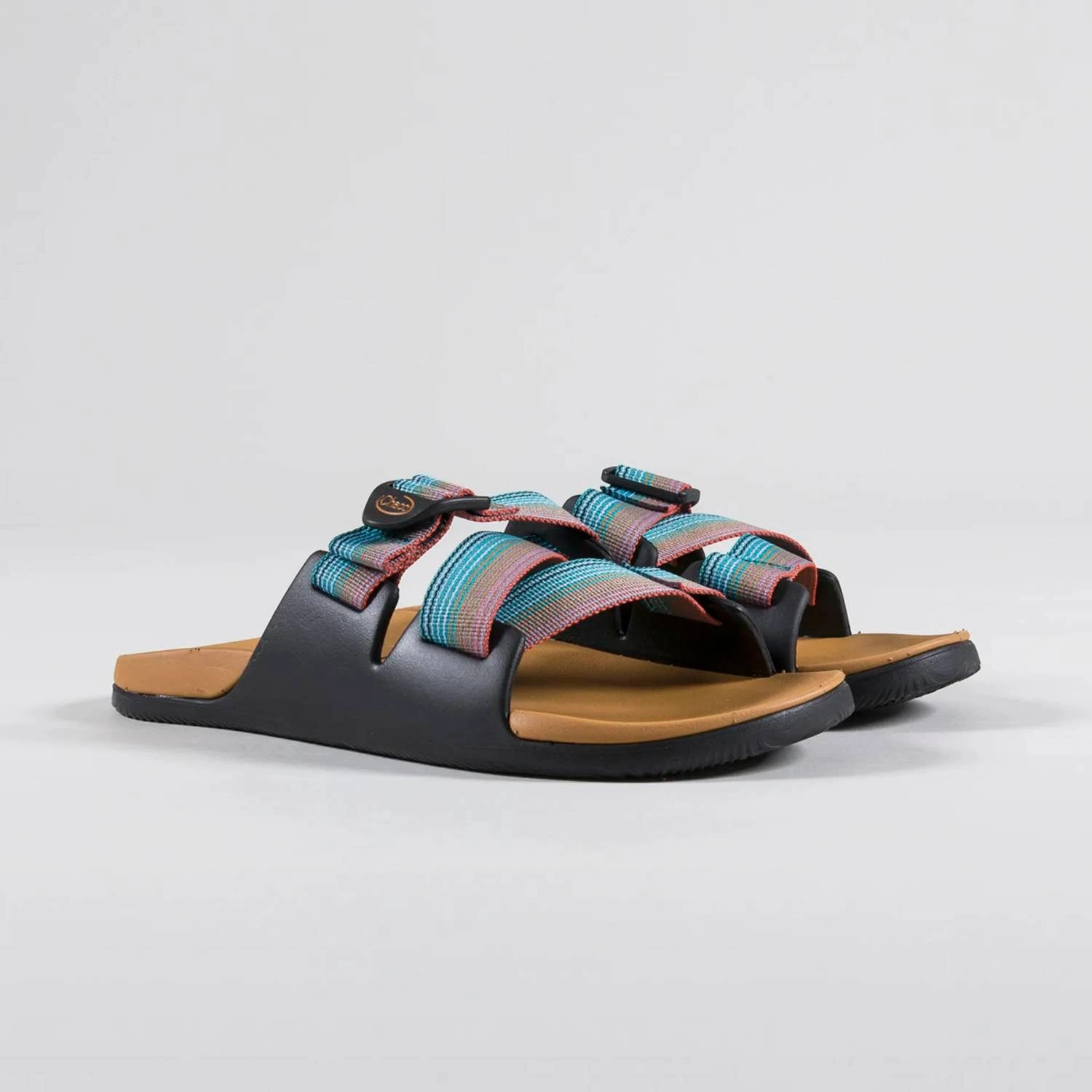 Men's Chillos Slide Sandal In Rising Teal Discount Mens Beach Sandals
