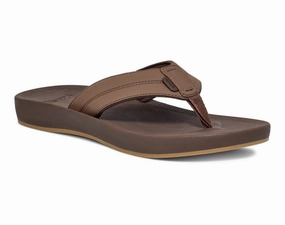 Men's Cosmic Coast Sandal In Brown Discount Mens Beach Sandals