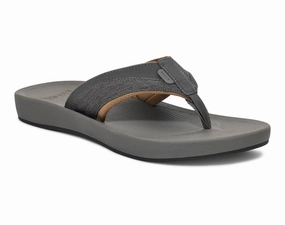 Men's Cosmic Seas Mesh Sandal In Dark Grey Mens Sandals outlet deals