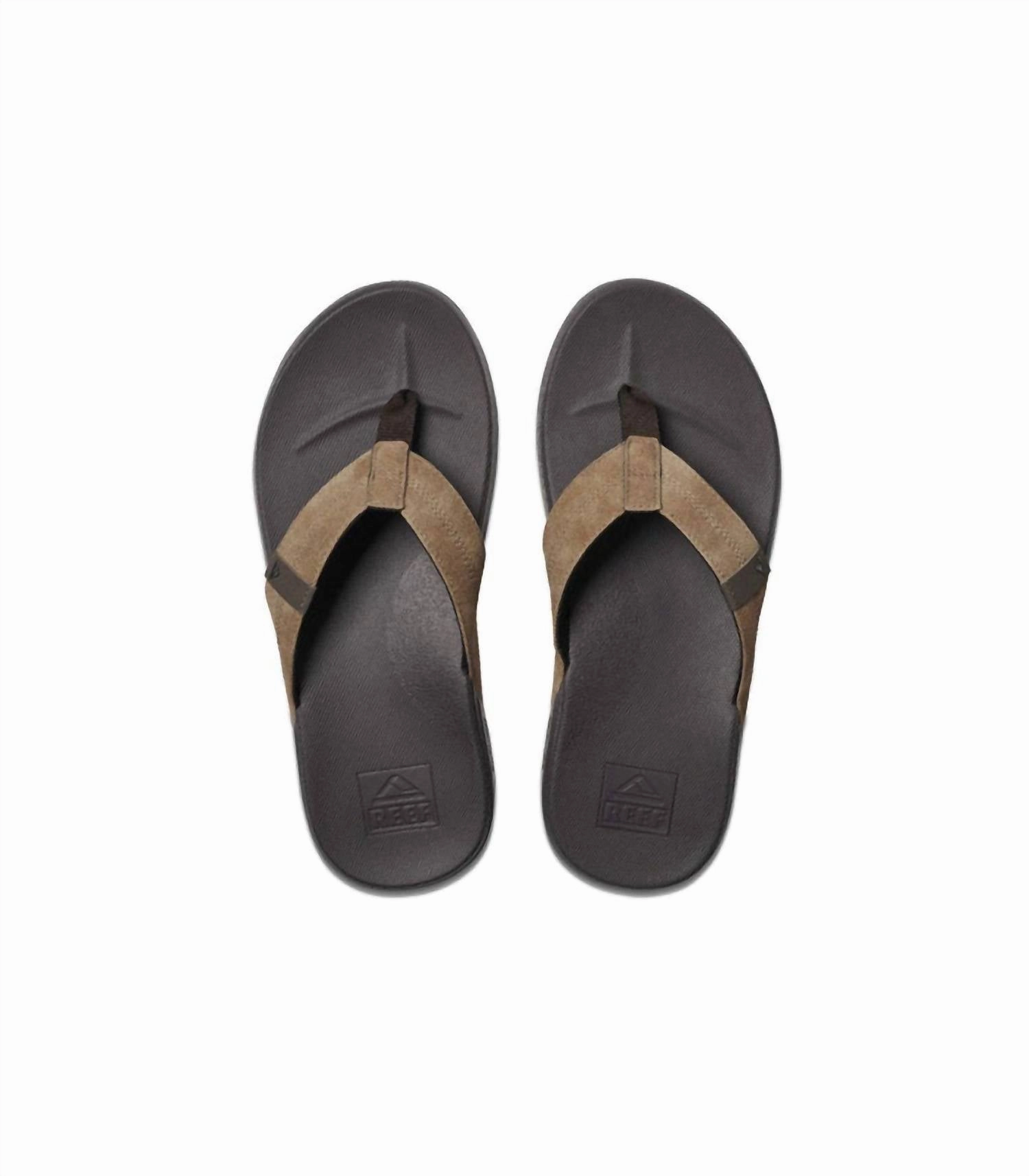 Men's Cushion Phantom Sandals In Brown / Tan
