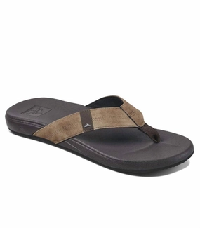Men's Cushion Phantom Sandals In Brown / Tan Discount Mens Beach Sandals
