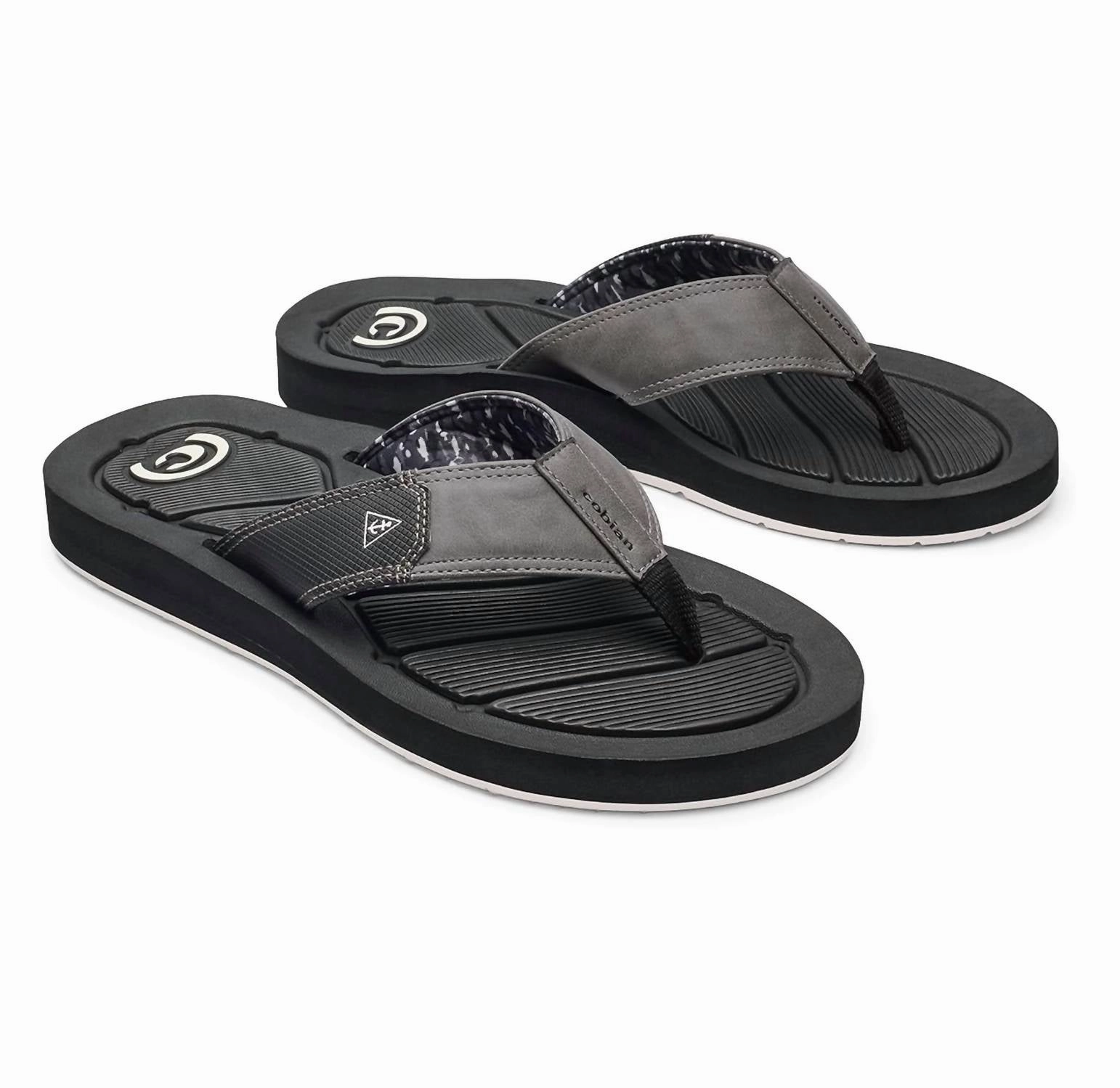 Men's Draino 3 Sandal In Black Discount Mens Beach Sandals