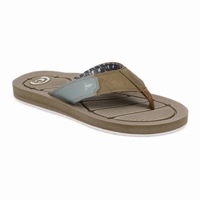 Men's Draino 3 Sandal In Tan Discount Mens Beach Sandals