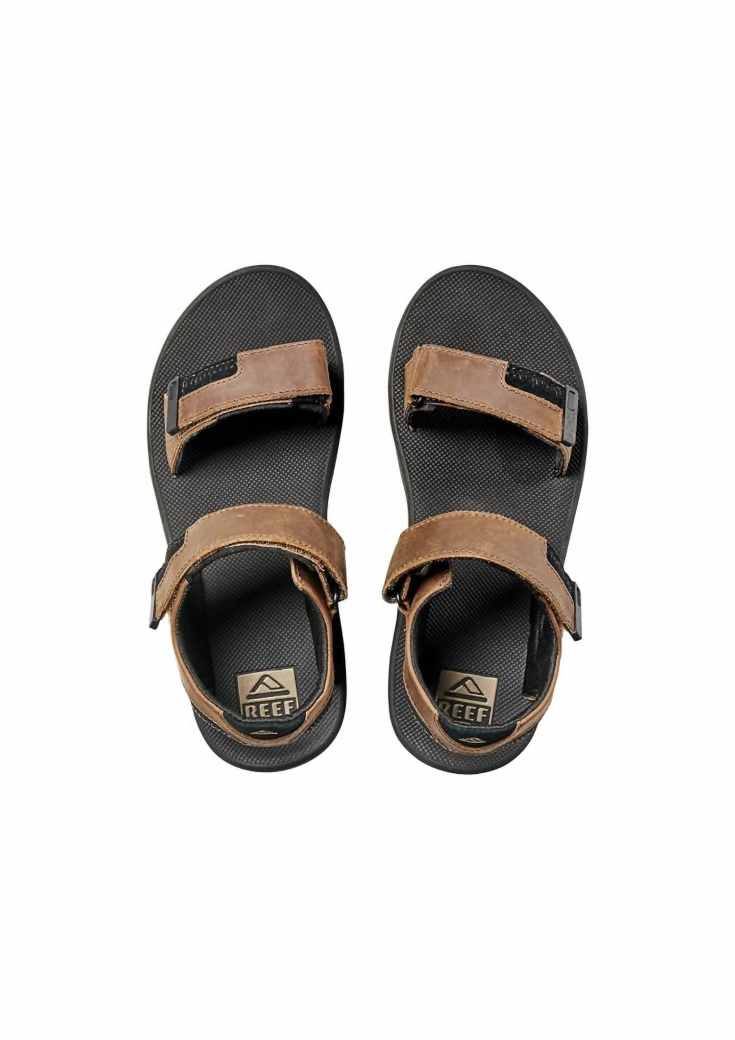 Men's Fanning Baja Sandal In Black Discount Mens Beach Sandals