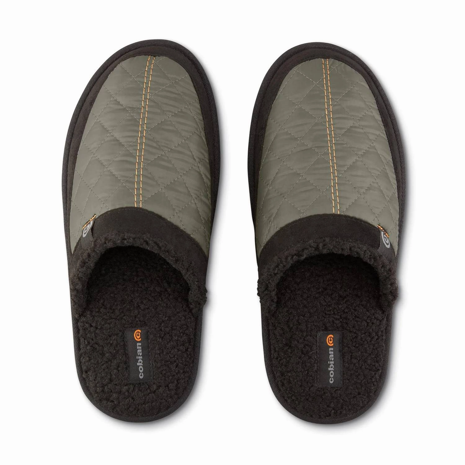 Men's Happy Camper Mule Slipper In Olive