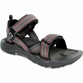 Men's Harbor Sandal In Grey Aztec Mens Sandals outlet deals