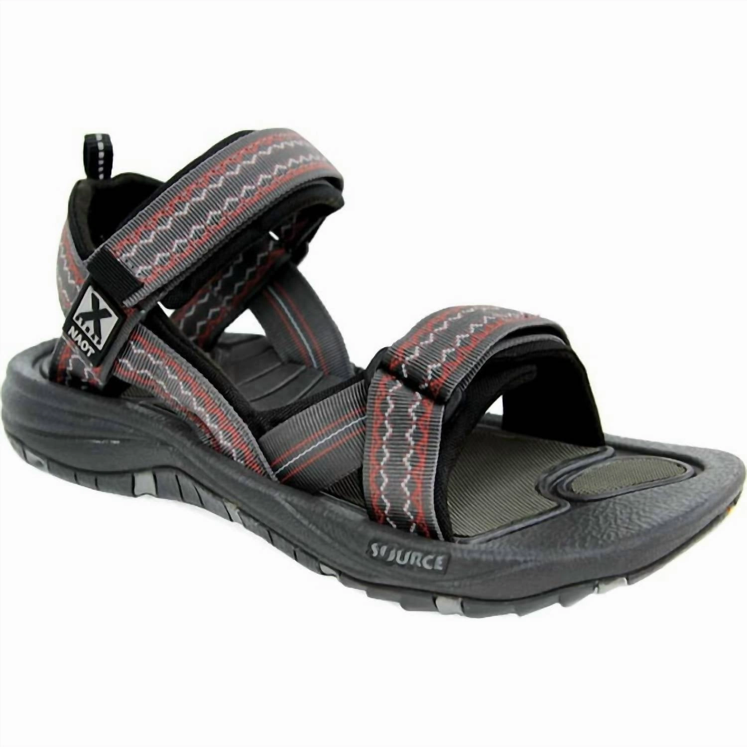Men's Harbor Sandal In Grey Aztec Mens Sandals outlet deals