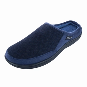 Men's Herringbone Logan Hoodback Slipper Mens Slippers clearance sale