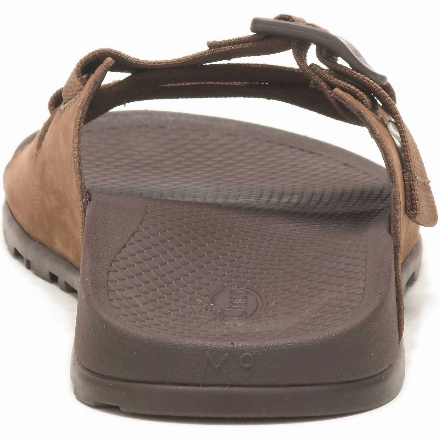 Men's Lowdown Leather Slide Sandal In Otter