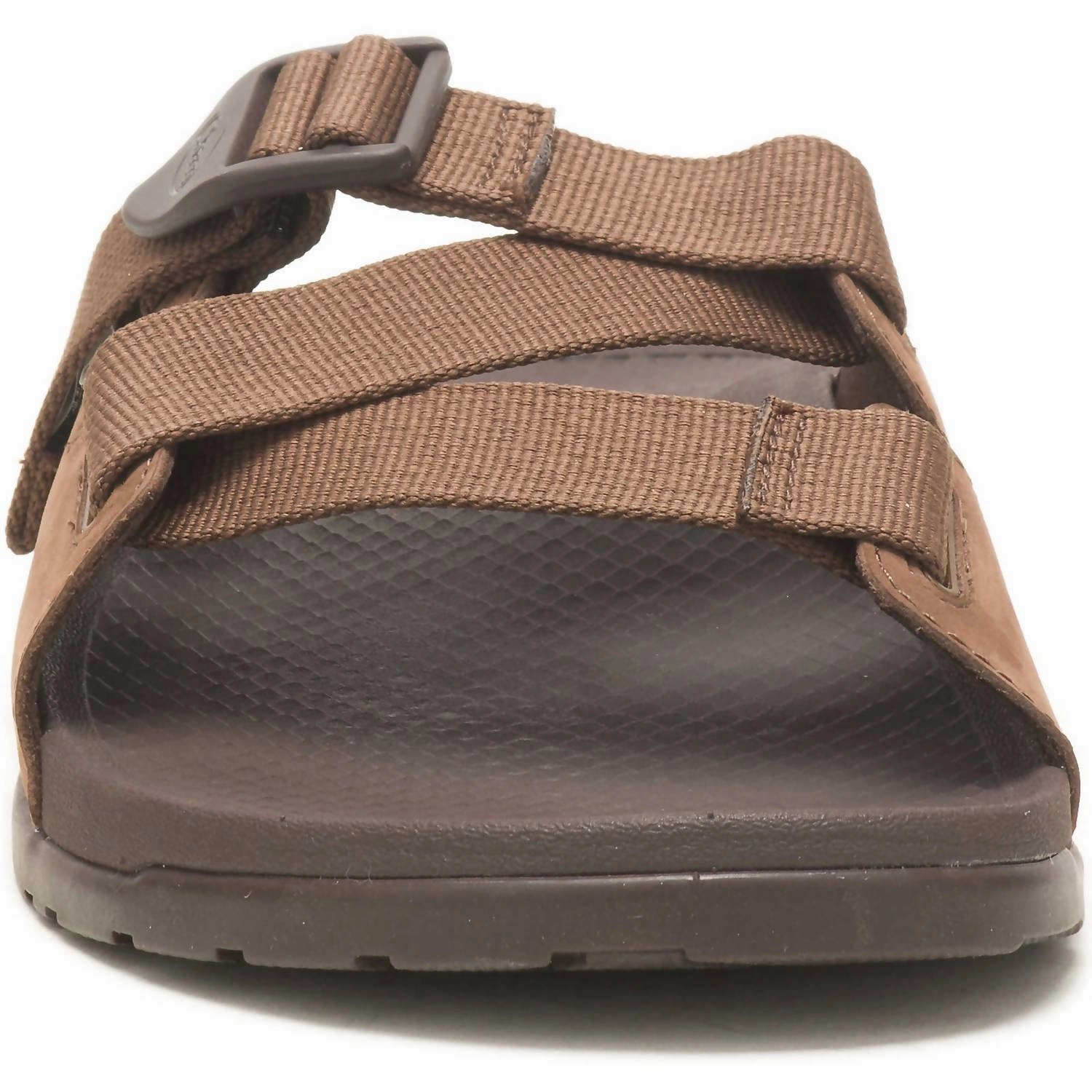 Men's Lowdown Leather Slide Sandal In Otter