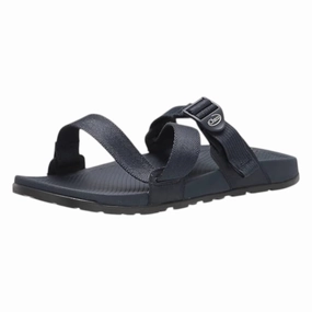 Men's Lowdown Slide Sandals In Navy Discount Mens Beach Sandals