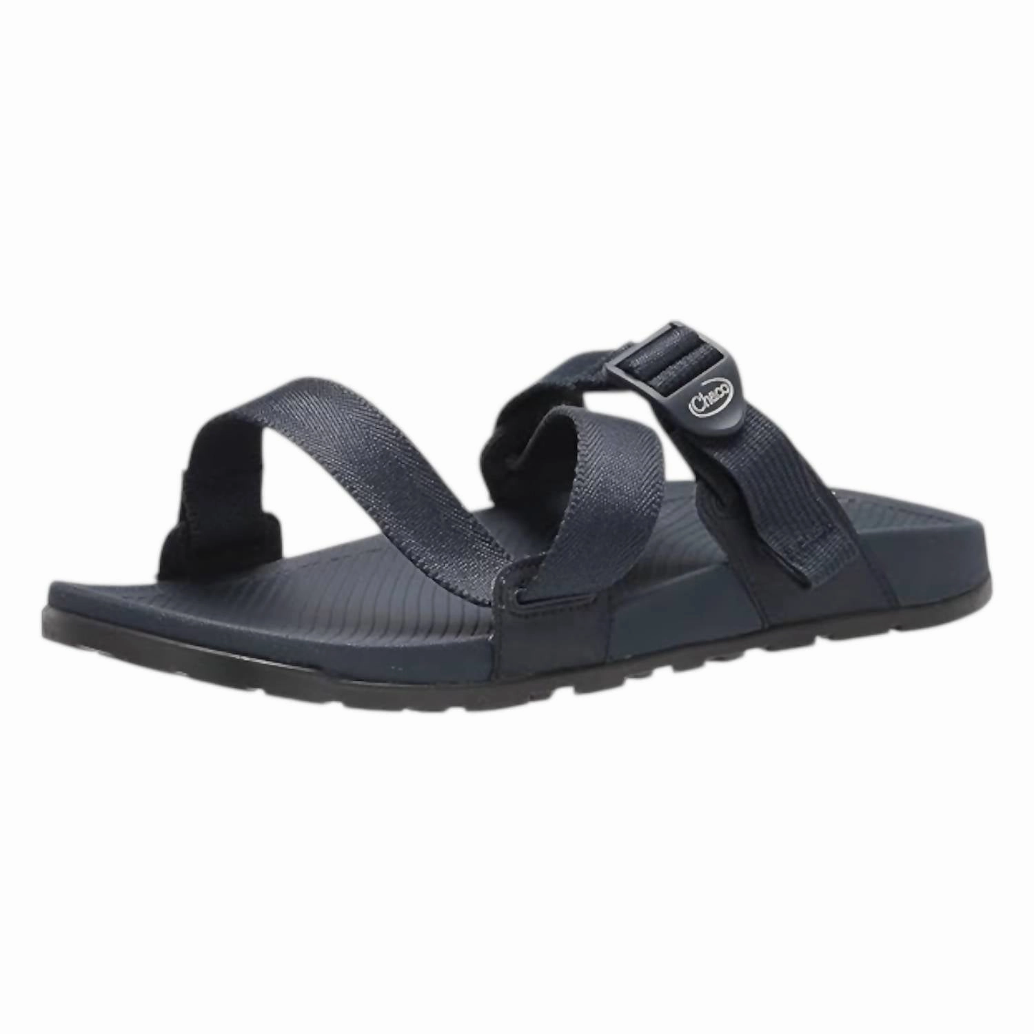 Men's Lowdown Slide Sandals In Navy Discount Mens Beach Sandals