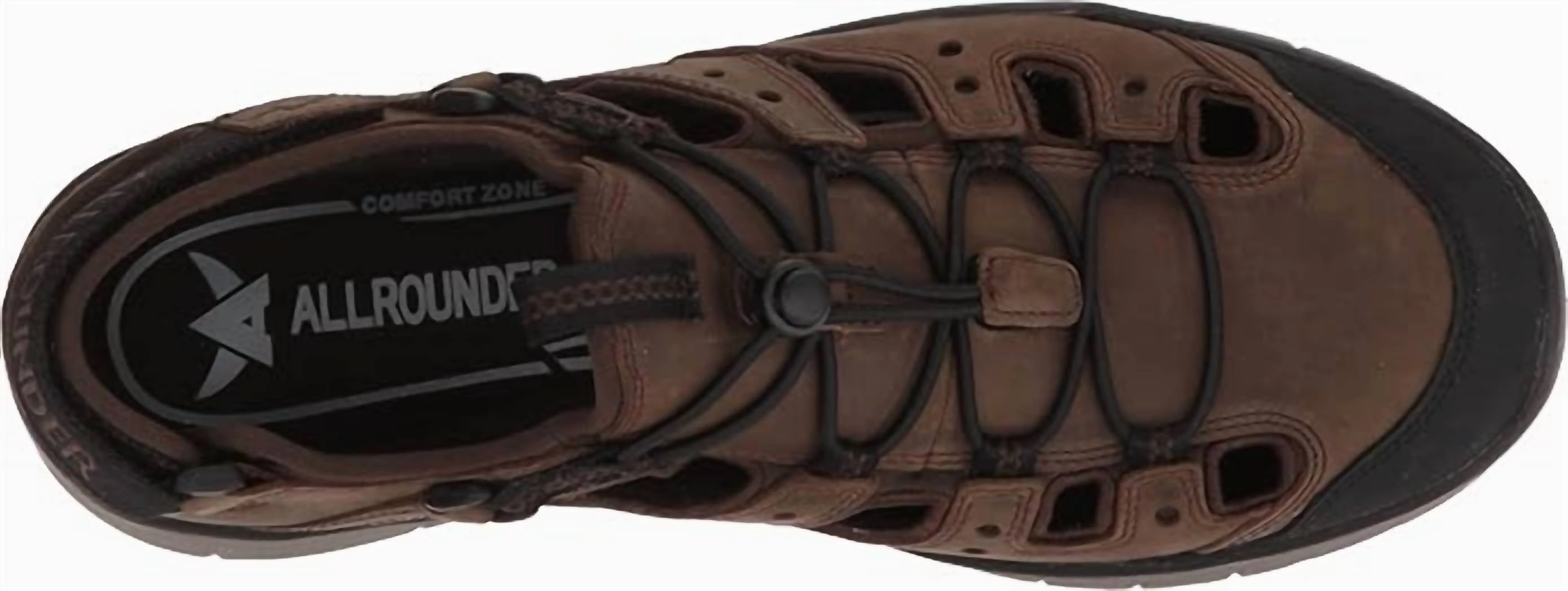 Men's Maroon Shoes In Black Rubber/cordovan Crazy Horse