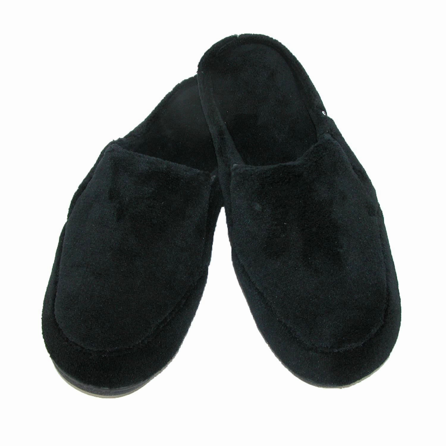 Men's Microterry Open Back Clog Slippers