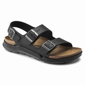 Men's Milano Rugged Sandals In Black Discount Mens Beach Sandals