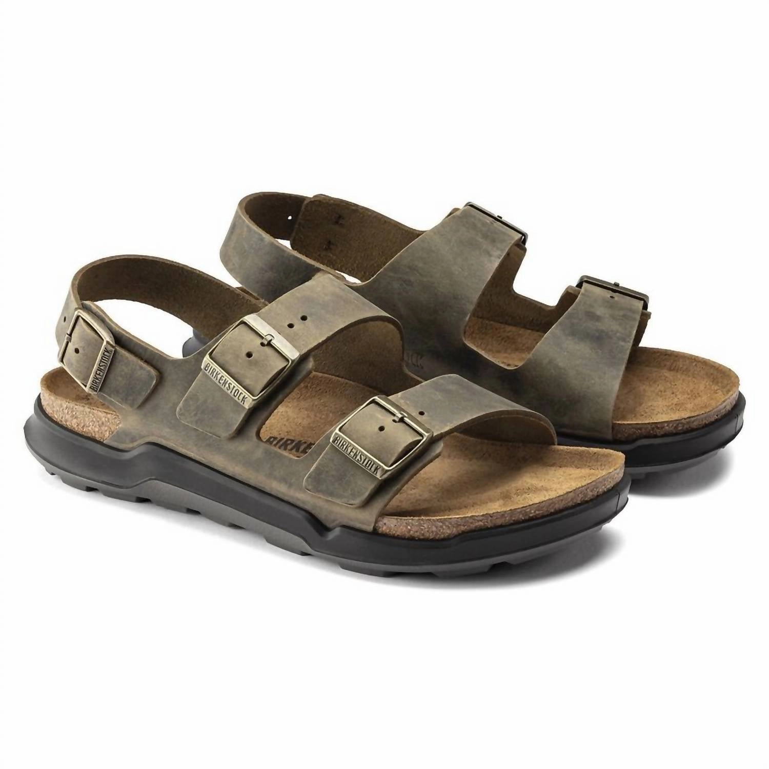 Men's Milano Rugged Sandals In Faded Khaki