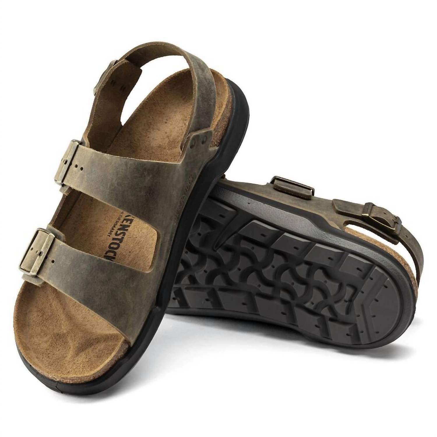 Men's Milano Rugged Sandals In Faded Khaki