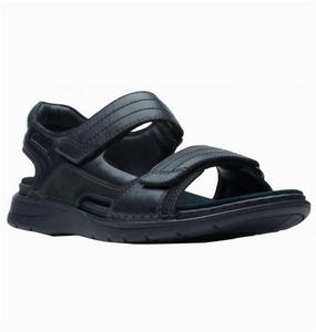 Men's Nature Trek Sandals In Black Discount Mens Beach Sandals