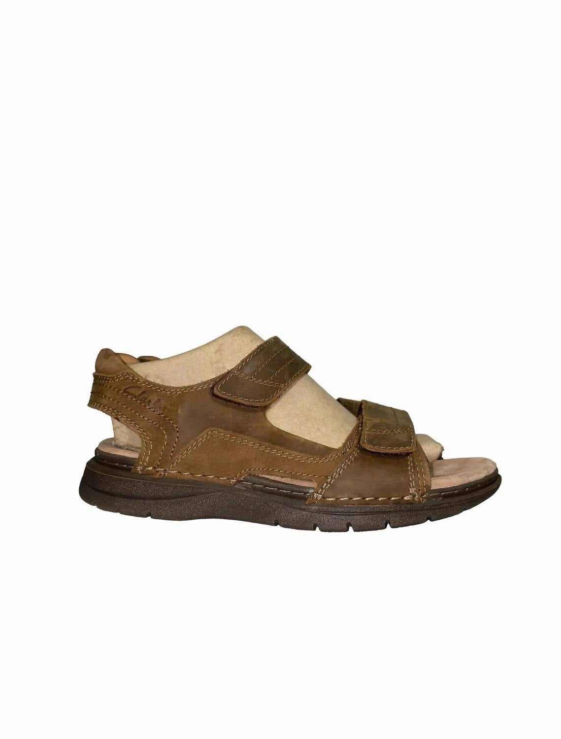 Men's Nature Trek Sandals In Tan Discount Mens Beach Sandals