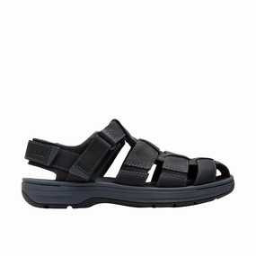 Men's Saltway Cove Sandals In Black Discount Mens Beach Sandals