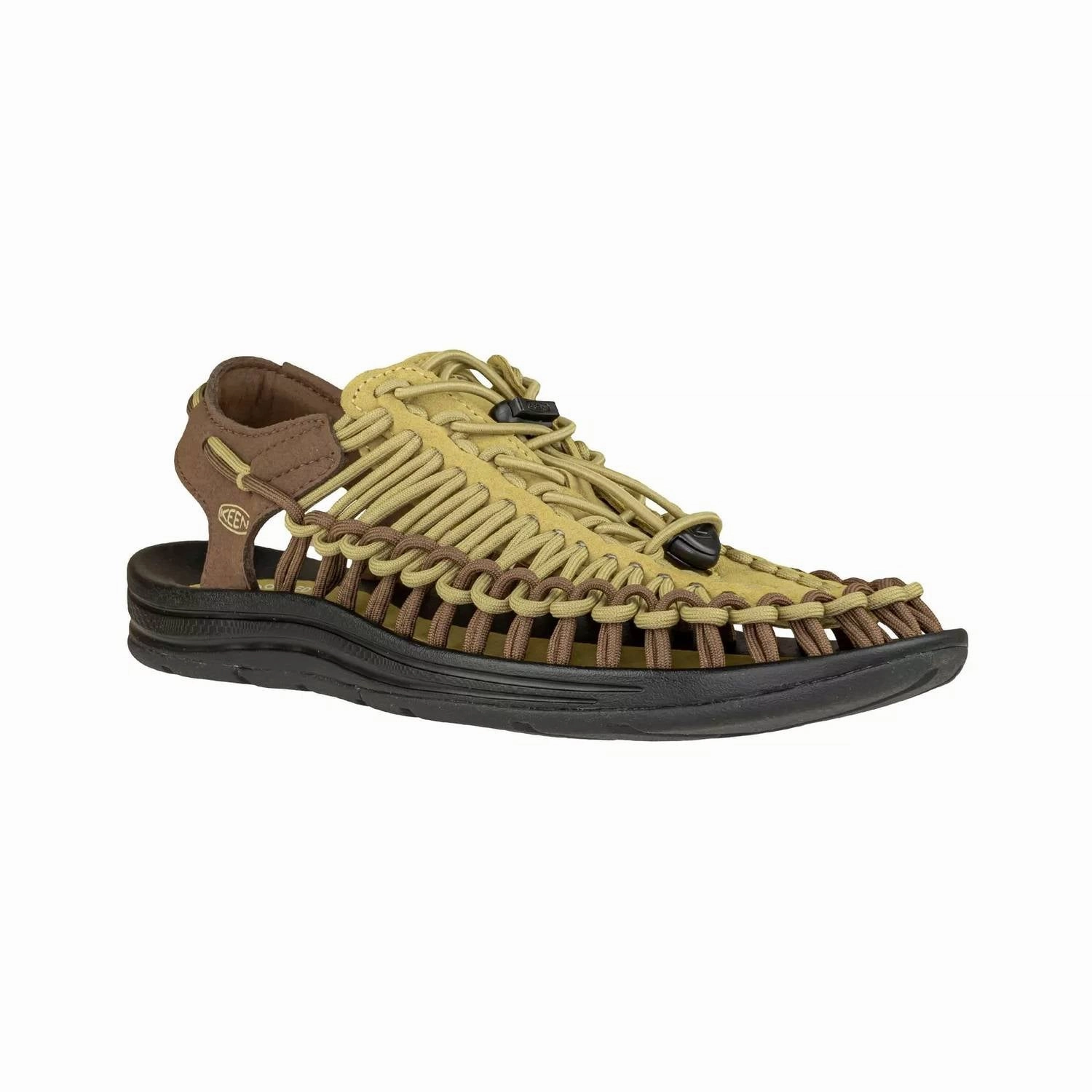 Men's Uneek Sandal In Khaki/dark Earth
