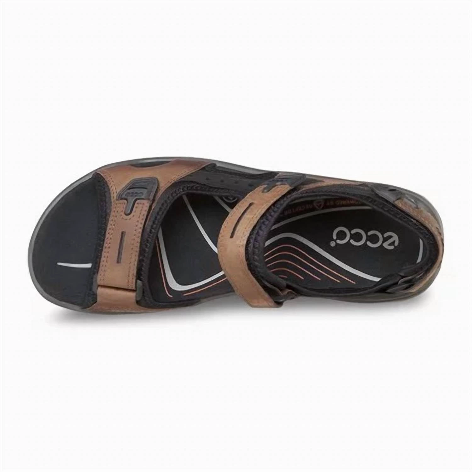 Men's Yucatan Offroad Sandals In Bison,black,black