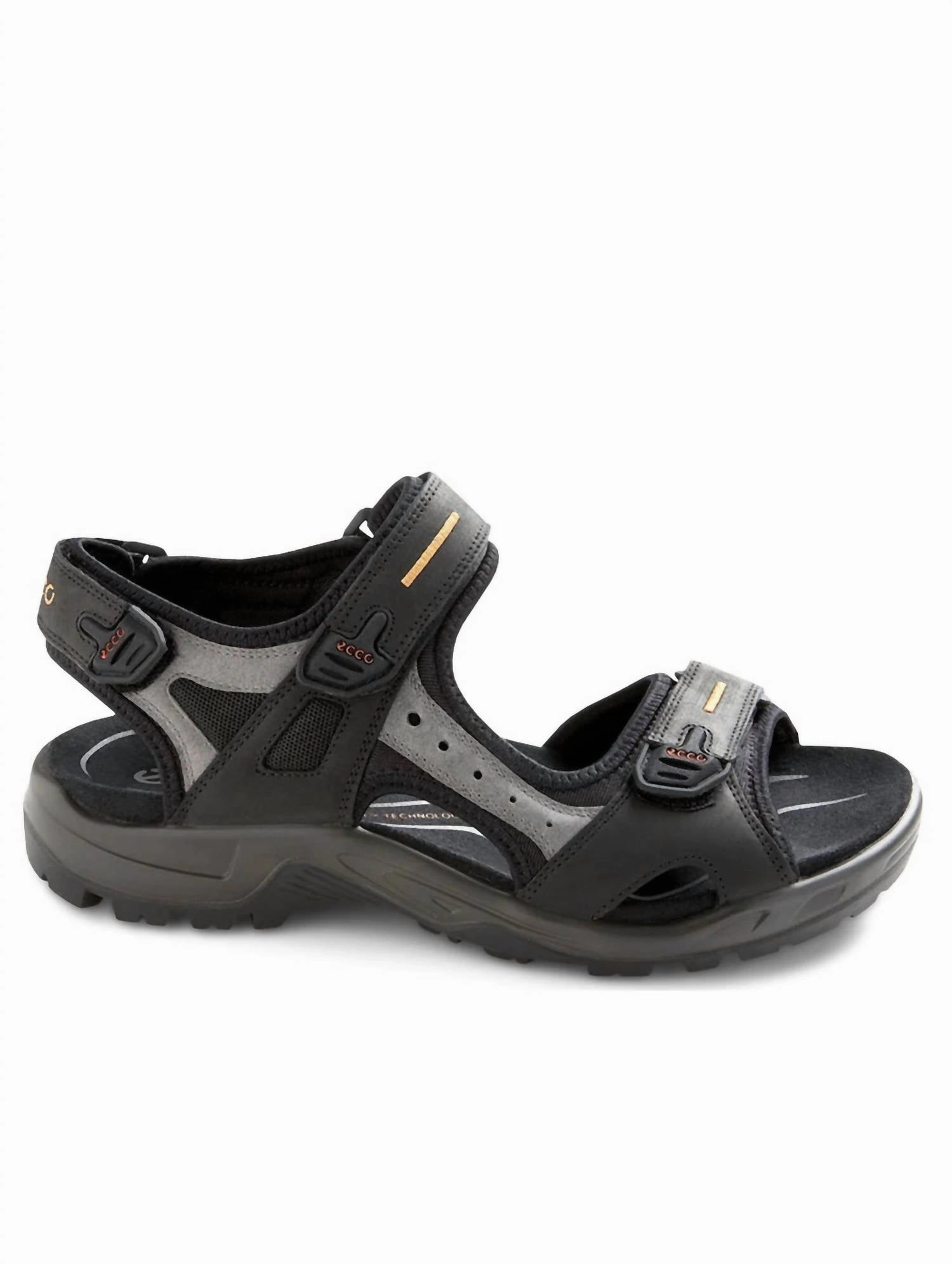 Men's Yucatan Sandal In Black/mole/black Mens Sandals outlet deals
