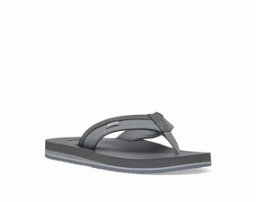 Men's Ziggy Sandal In Grey Discount Mens Beach Sandals