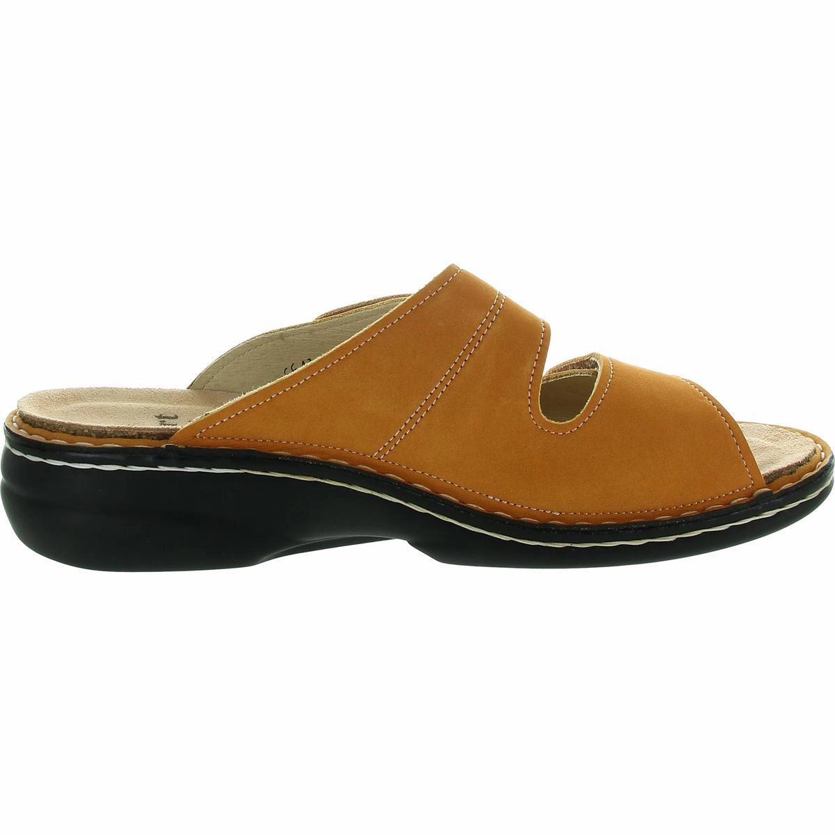 Mens Adjustable Suede Slide Sandals