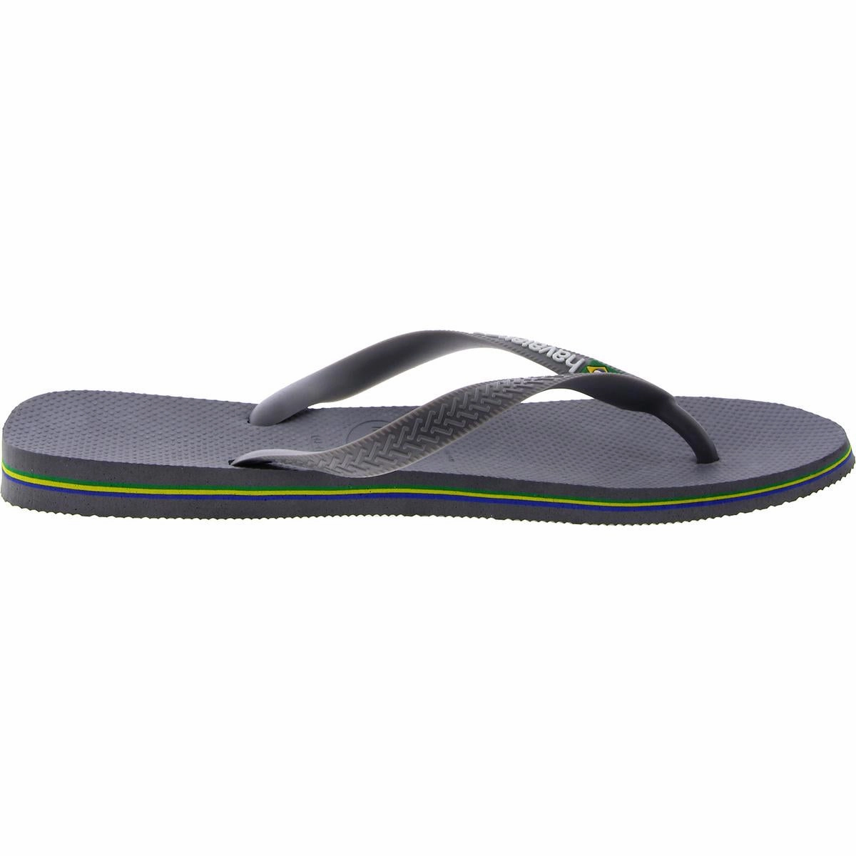 Mens Contrast Thong Flip-Flops