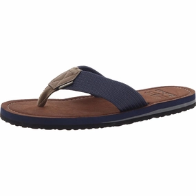 Mens Solid Rubber Flip-Flops Discount Mens Beach Sandals