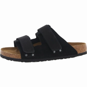 Mens Strappy Leather Slide Sandals Discount Mens Beach Sandals