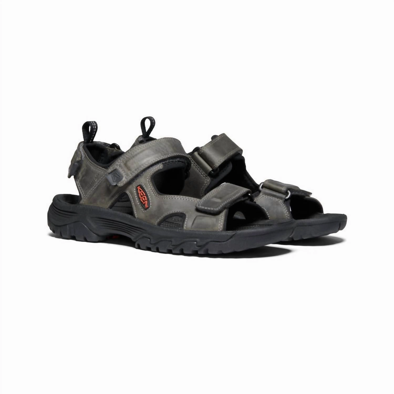 MenS Targhee Iii Open Toe Sandals In Grey/black