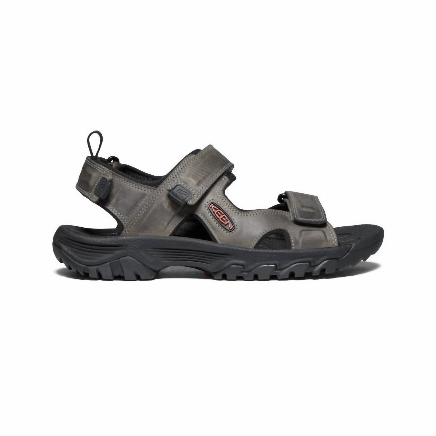 MenS Targhee Iii Open Toe Sandals In Grey/black
